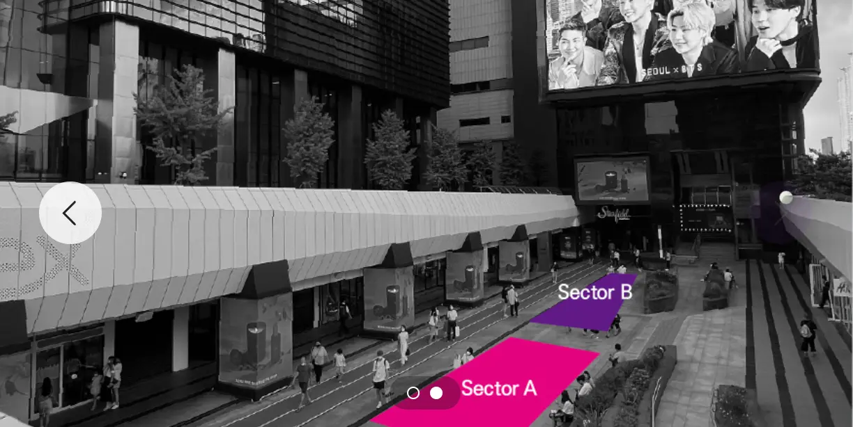 삼성동 코엑스 밀레니엄 광장 2