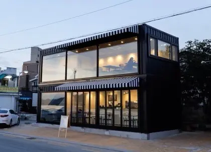 경기도 양평에 위치한 24평 한강리버뷰 카페