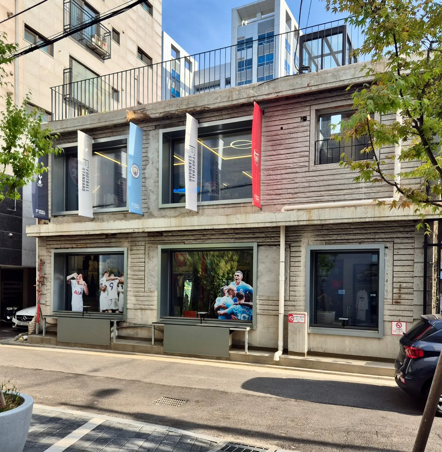 성수동 서울숲 통건물 팝업스토어
